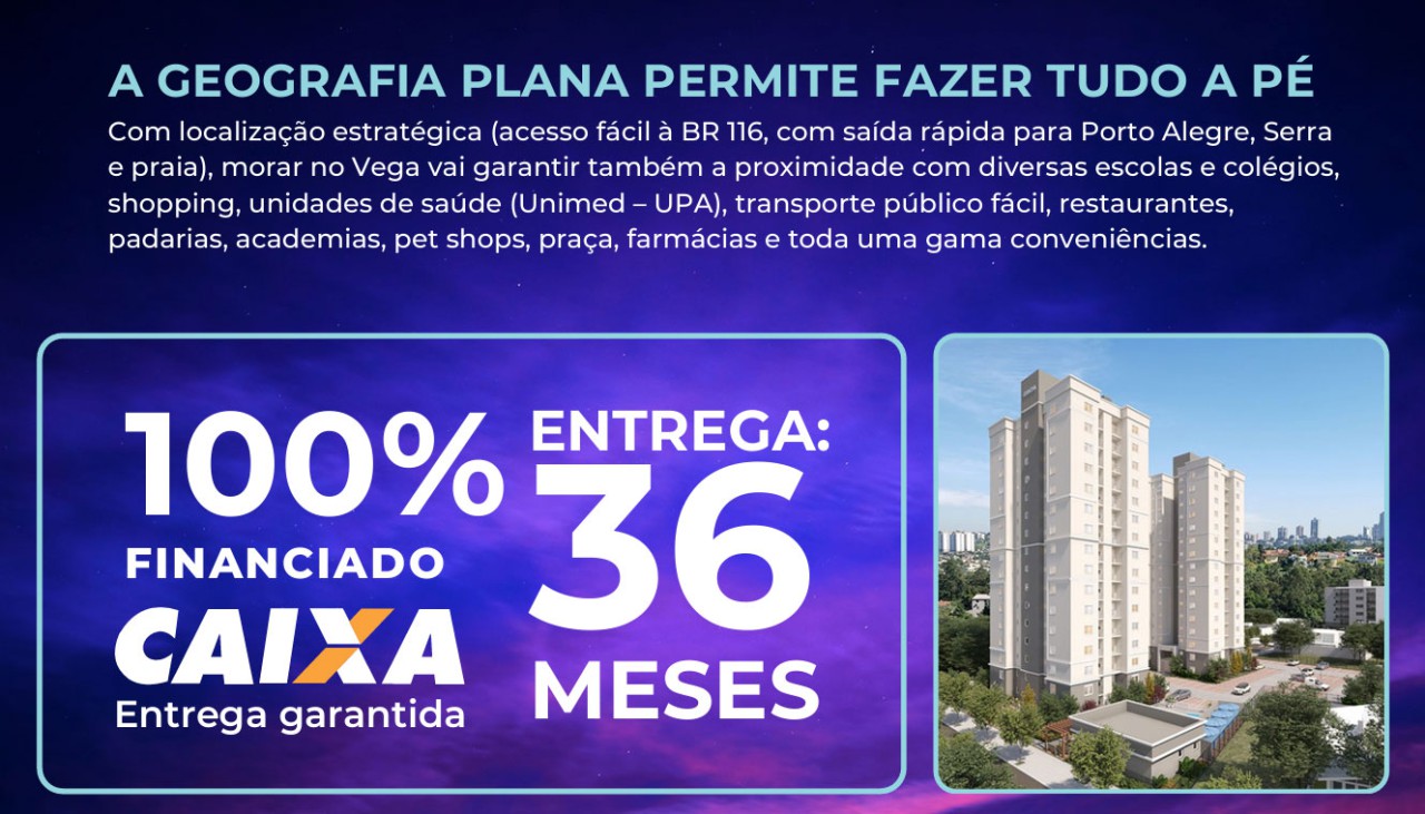 Você está visualizando atualmente Residencial Vega – Vantagens em adquirir um apartamento na planta com a correora Fernanda Prates